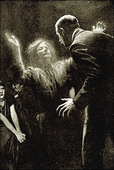 Malone advanced and peered, awestruck, into the face of the apparition.
