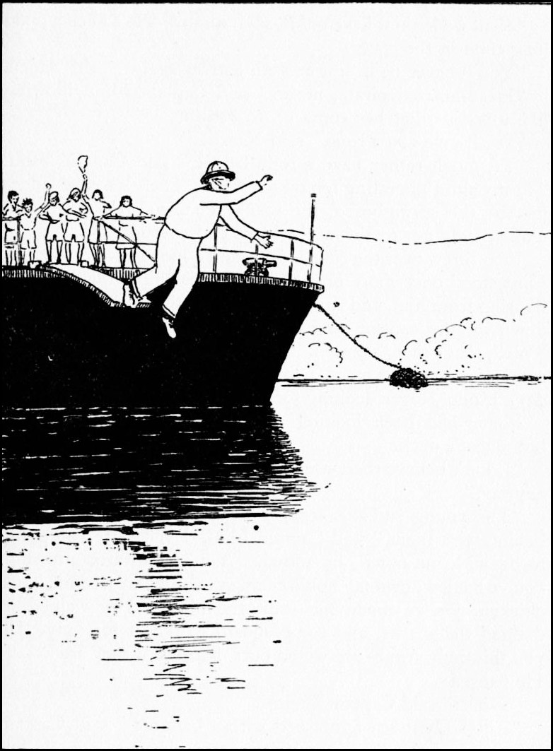 CAPTAIN FLINT WALKS THE PLANK