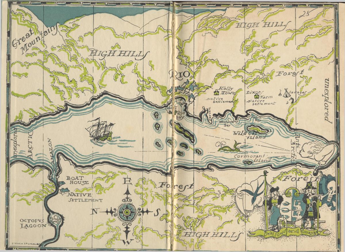 MAP OF THE LAKE