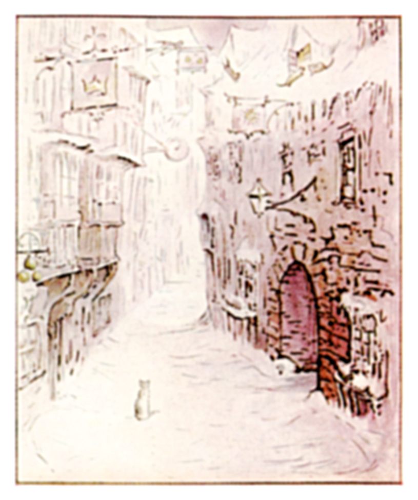 Simpkin in the Snow