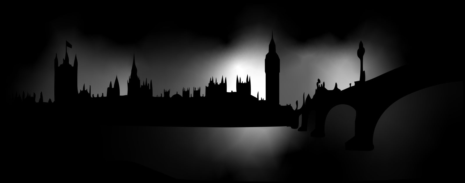 A London skyline