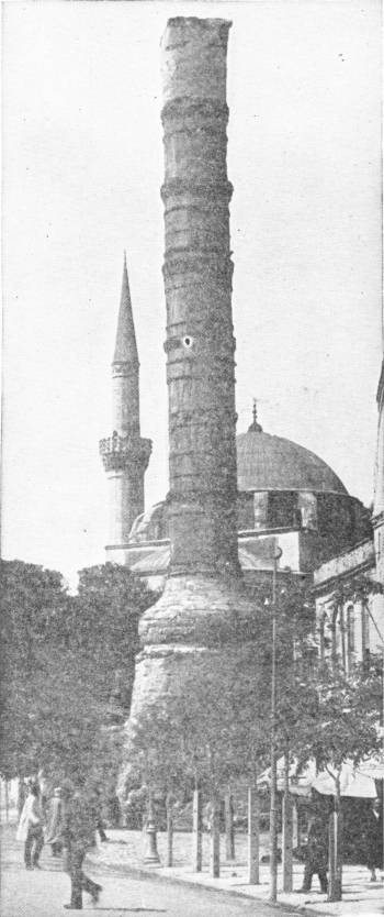 CONSTANTINE'S PILLAR, CONSTANTINOPLE
