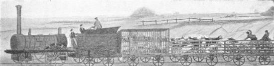 EARLY ROLLING STOCK ON THE LIVERPOOL AND MANCHESTER RAILWAY IN THE FIRST DAYS OF THE RAILWAY