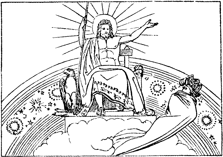 JUPITER SENDING THE EVIL DREAM TO AGAMEMNON