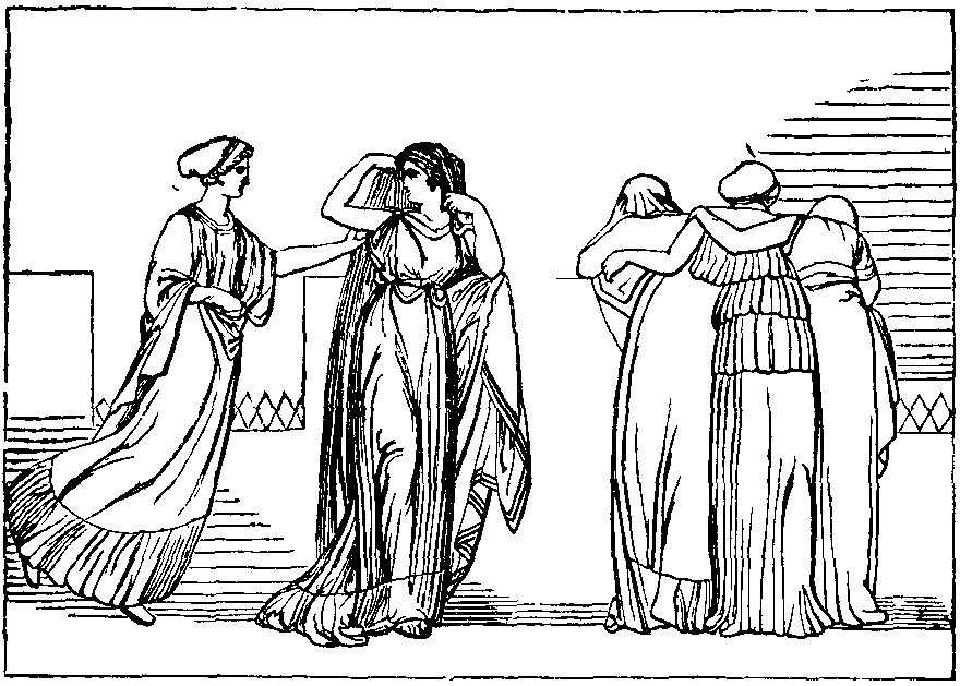 VENUS, DISGUISED, INVITING HELEN TO THE CHAMBER OF PARIS
