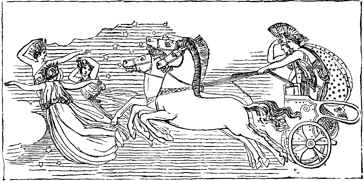 JUNO AND MINERVA GOING TO ASSIST THE GREEKS