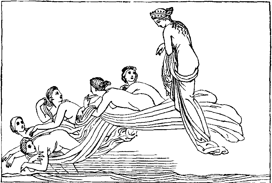 THETIS ORDERING THE NEREIDS TO DESCEND INTO THE SEA