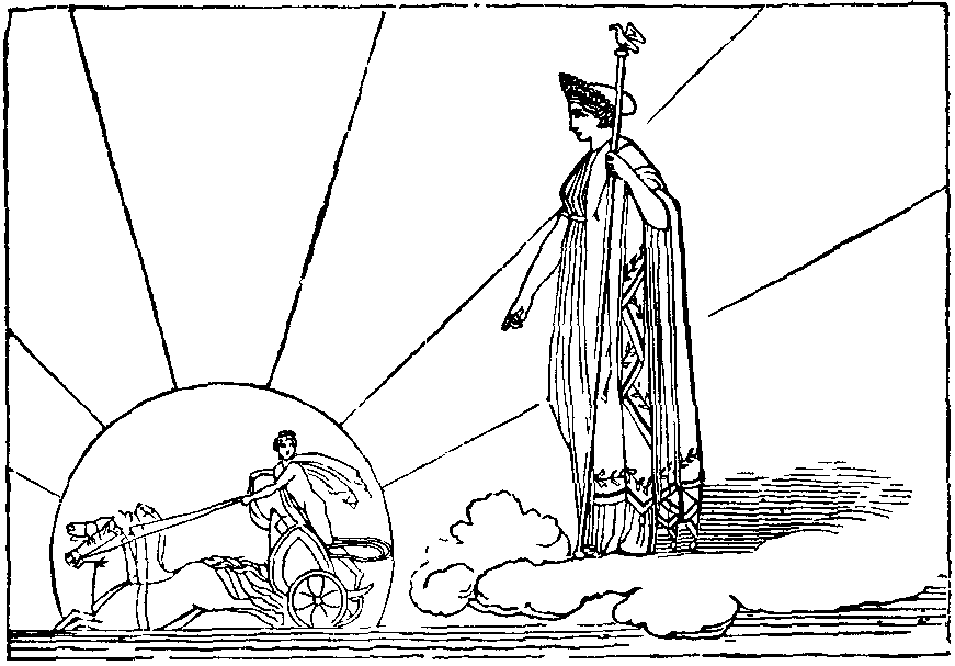 JUNO COMMANDING THE SUN TO SET