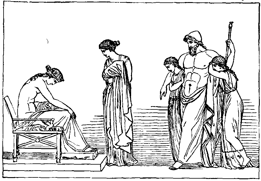 VULCAN AND CHARIS RECEIVING THETIS