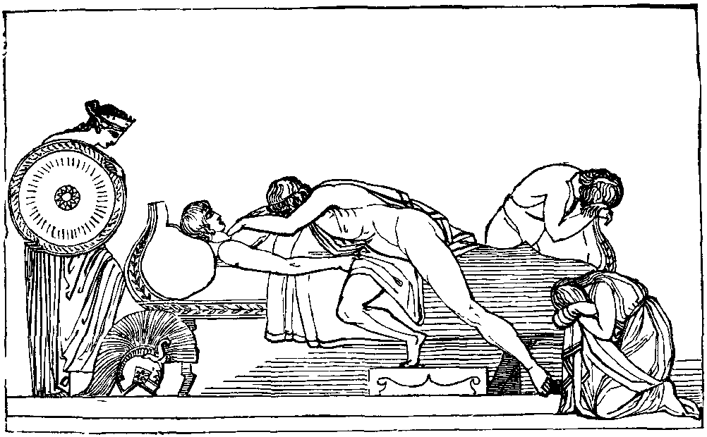 THETIS BRINGING THE ARMOUR TO ACHILLES