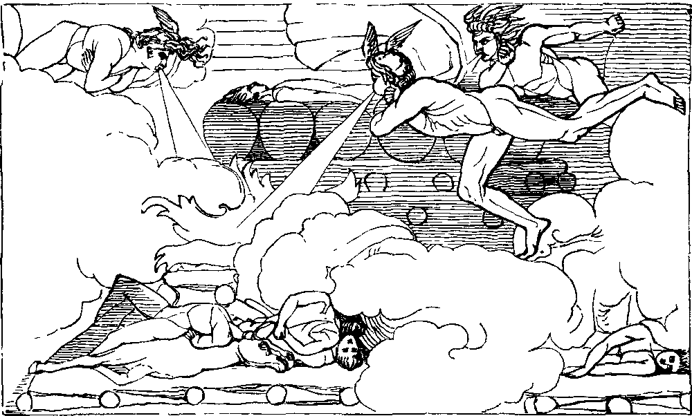 THE FUNERAL PILE OF PATROCLUS