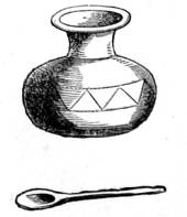 ZOOLU SNUFF GOURD AND SPOON.