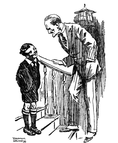 William greeting his father