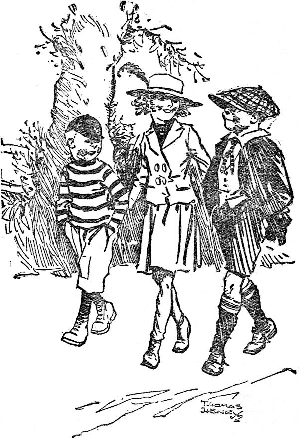 WILLIAM FELT BLISSFULLY HAPPY WALKING ALONG BESIDE HER.
